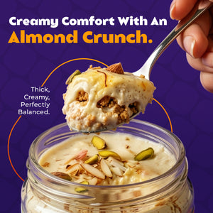 Rabdi with Almond Crumbles