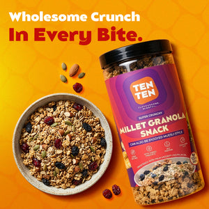 Muesli/Granola Snack Sweetened with Palm Jaggery