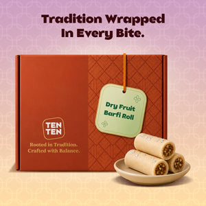 Mixed Dry Fruit Barfi roll
